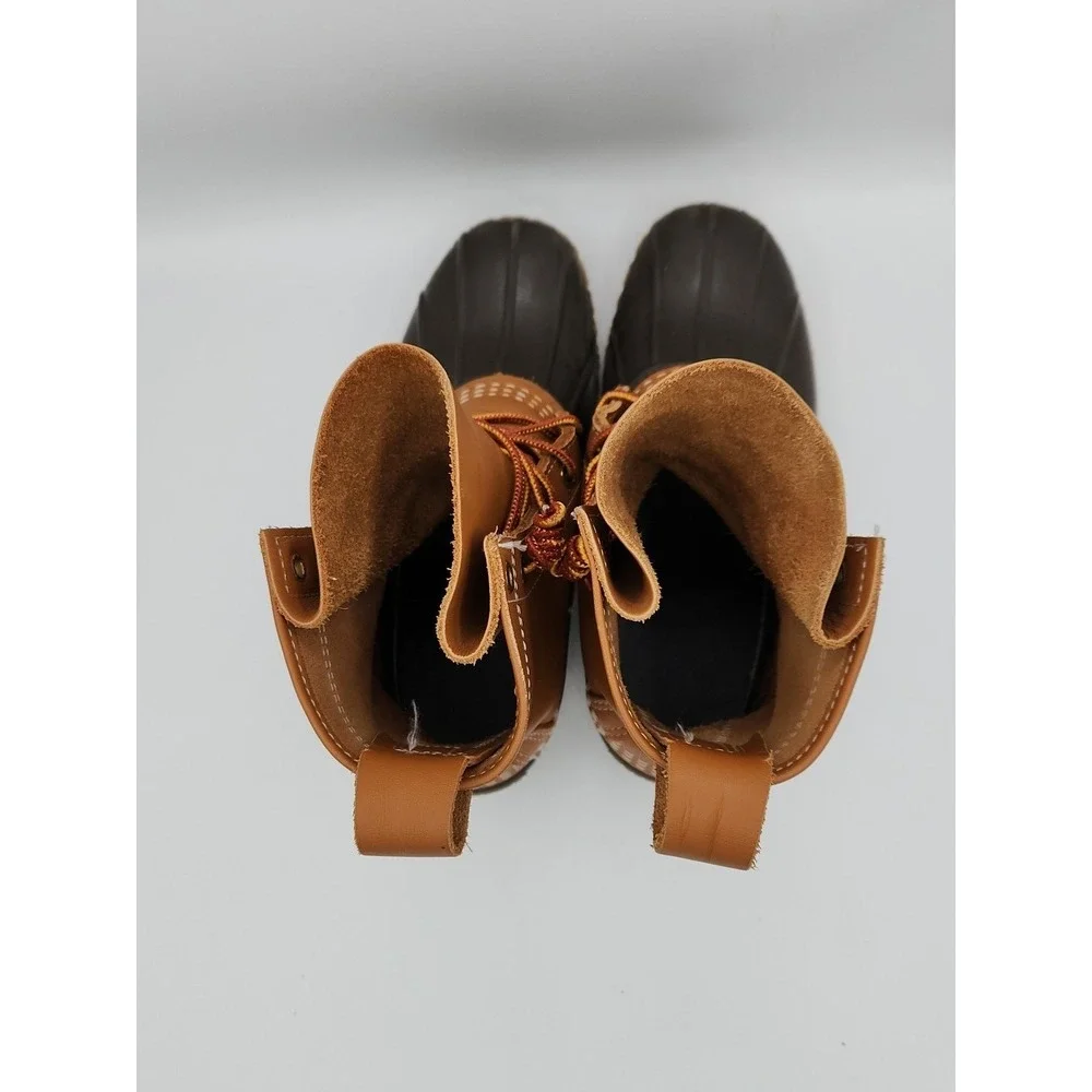 LL Bean Womens Size 6 M Duck Boots 6 Eye 8